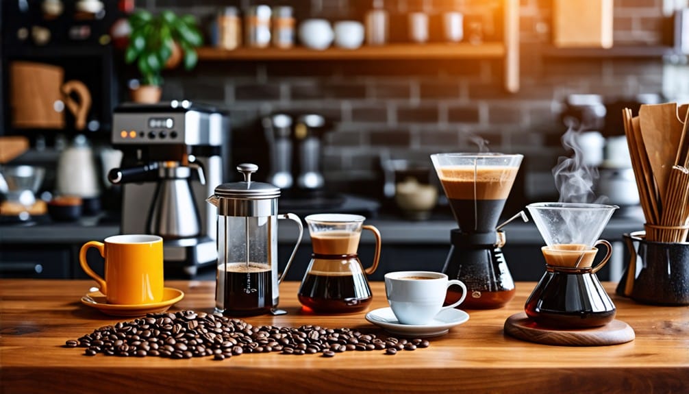 coffee preparation techniques diverse