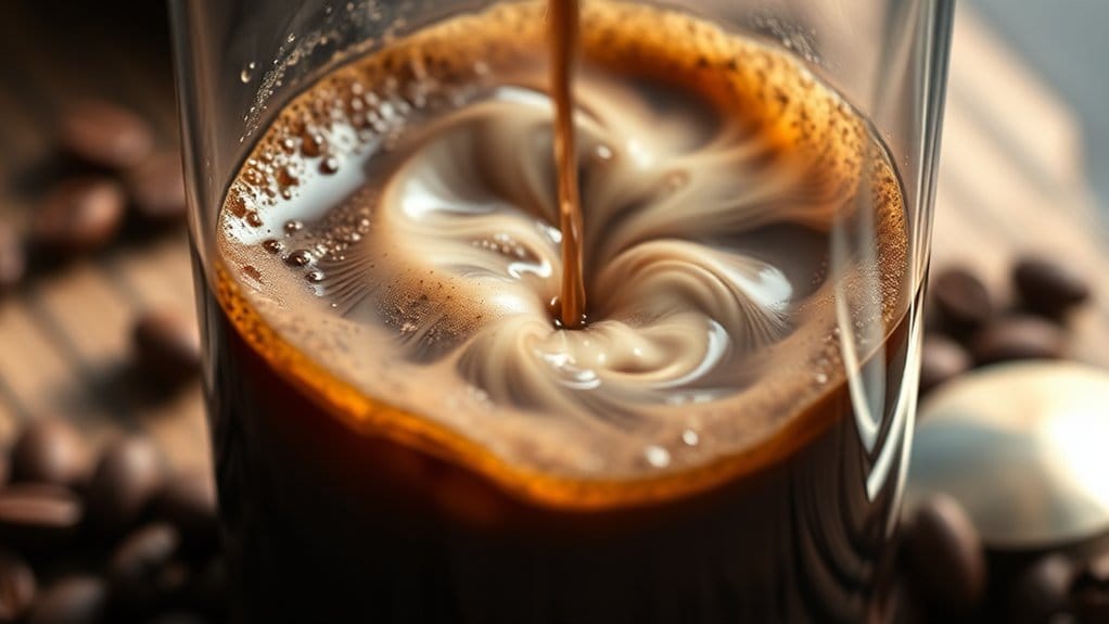 agitation enhances coffee extraction