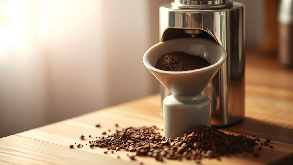 balanced medium coarse extraction brew