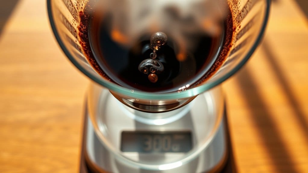 blooming coffee for flavor