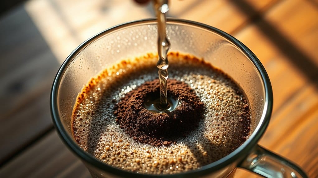 blooming technique improves coffee