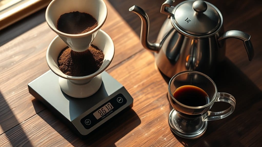 brewing methods affect ratios