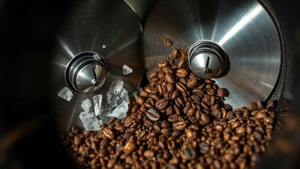 burr alignment ensures consistent grind