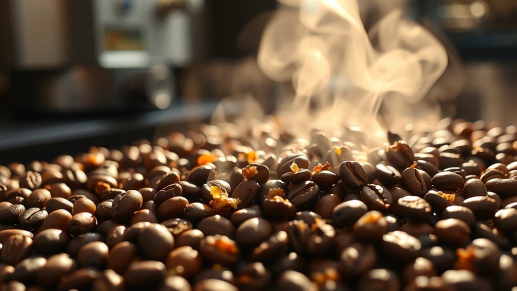 caramelization enhances coffee flavor