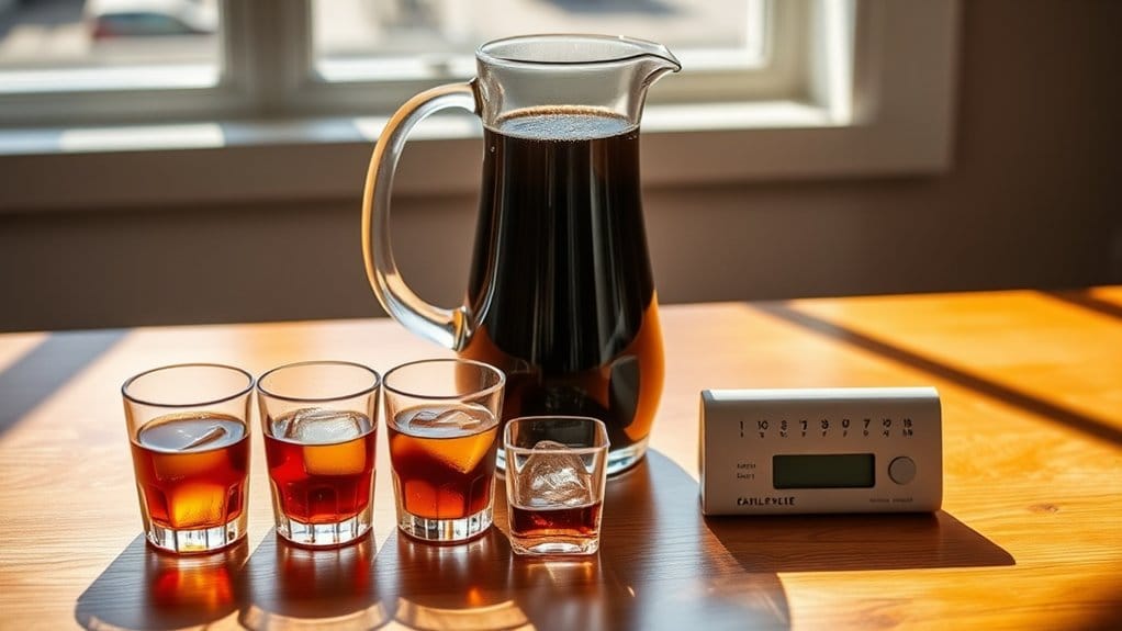 cold brew dilution ratios