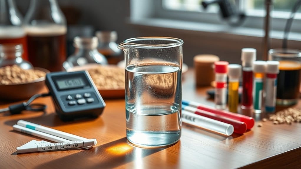 conduct water quality tests