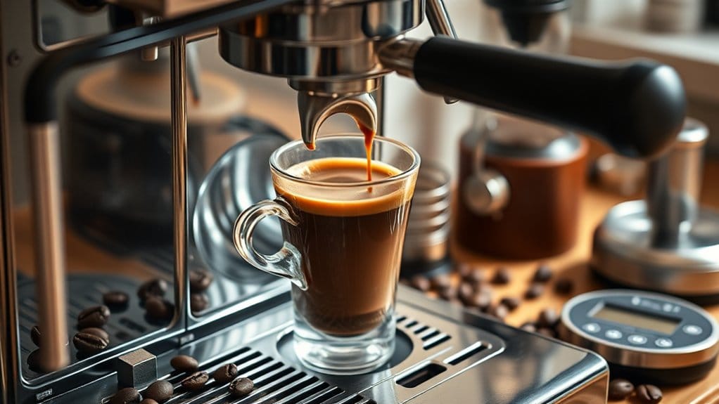 control coffee extraction percentages