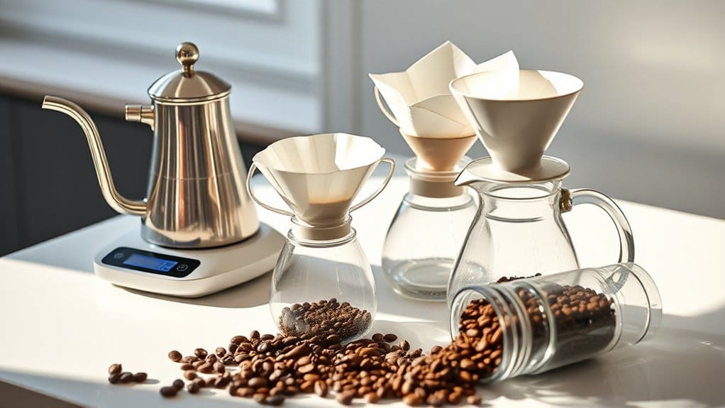 essential coffee brewing tools