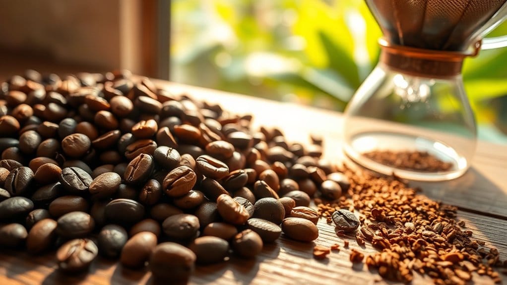 ethiopian colombian kenyan coffees