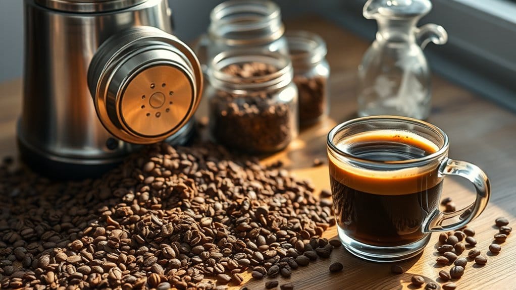 experiment with grind size