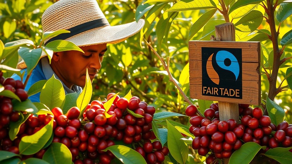 fair trade coffee benefits farmers