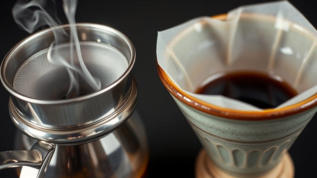 filter choice affects extraction