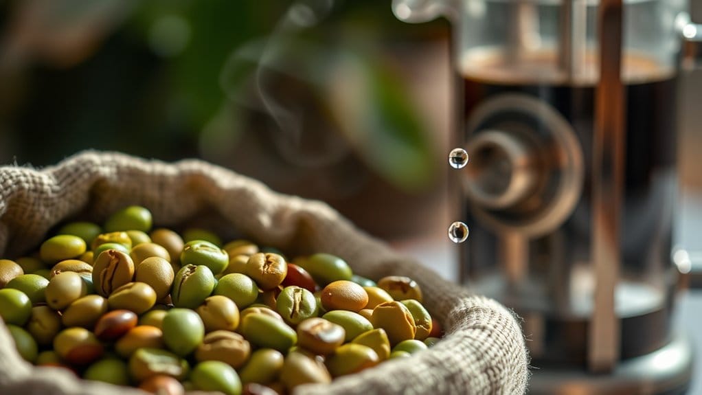 fresh beans enhance extraction