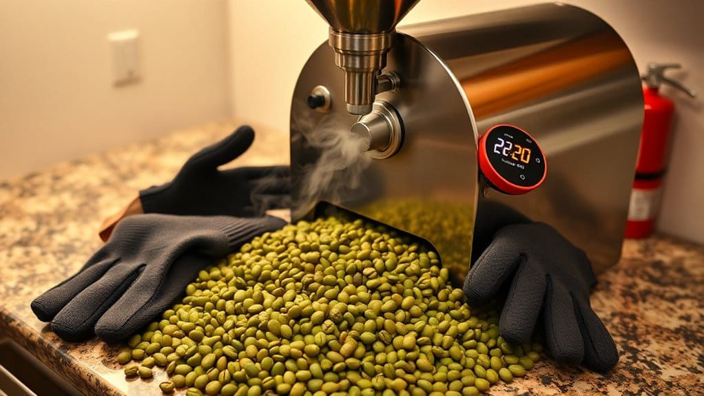 home roasting safety guidelines