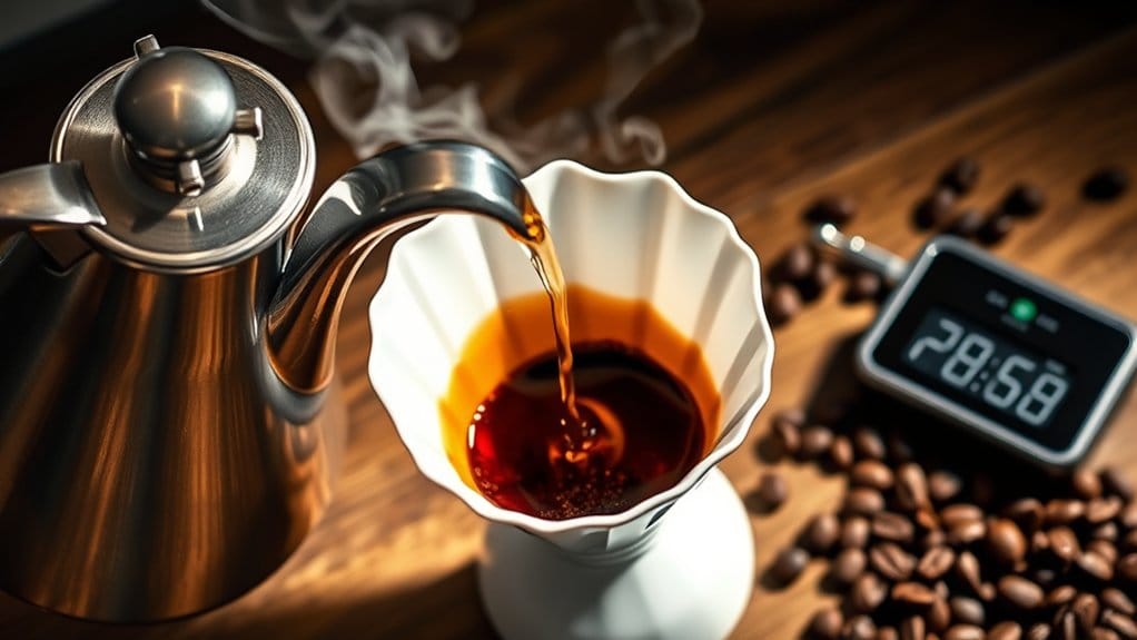 ideal coffee brewing temperature