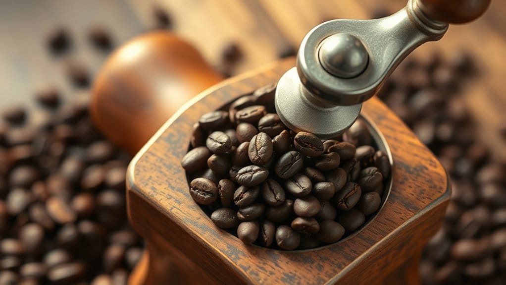 manual grinding improves flavor