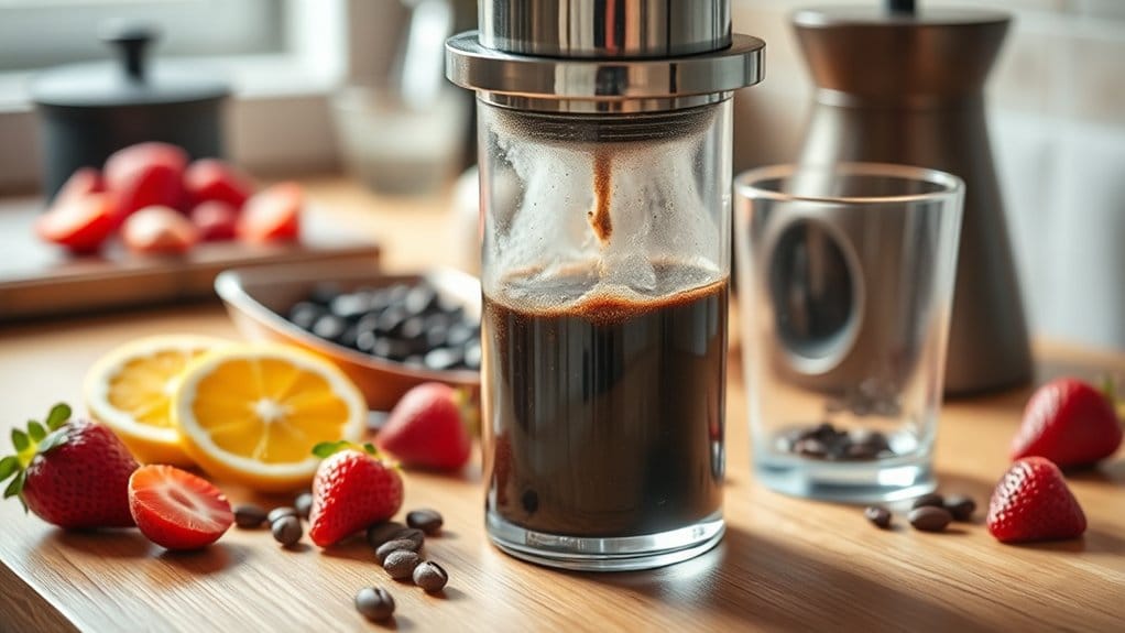 master immersion press slowly