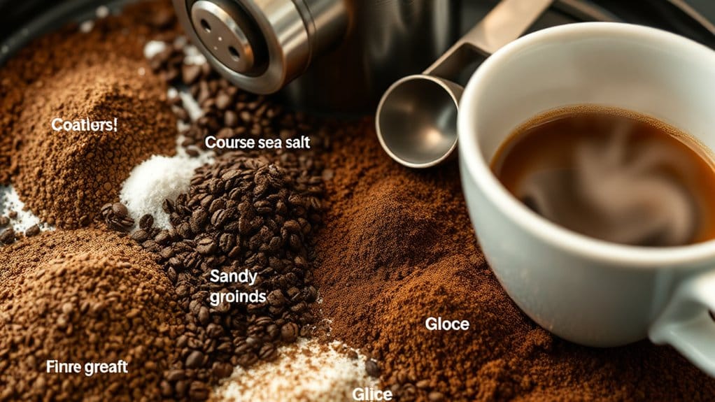 mastering coffee grind sizes