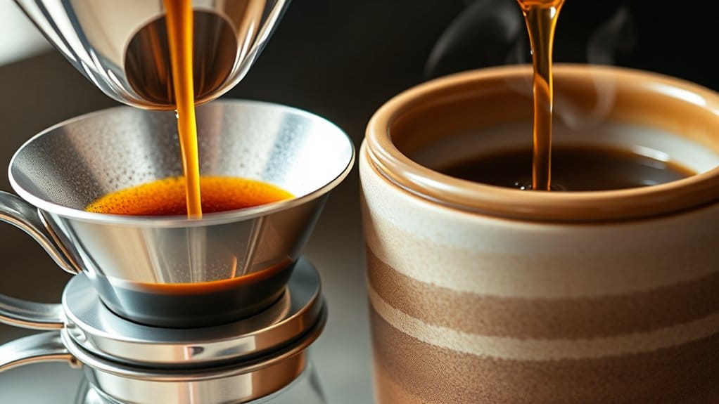 material affects coffee flavor