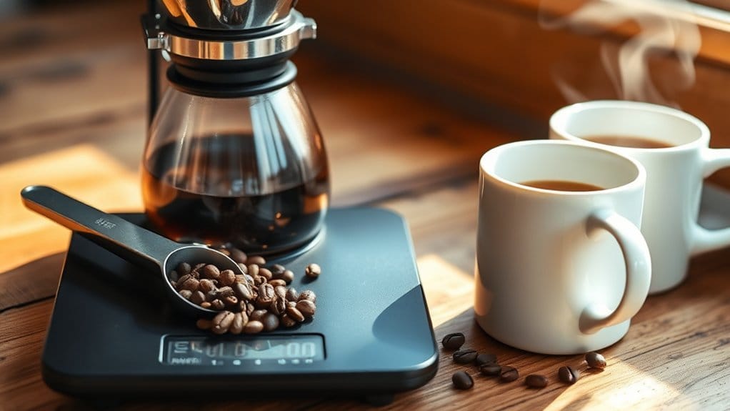 optimal coffee brewing ratio