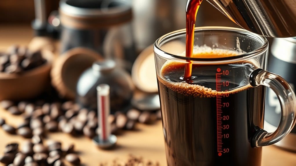 optimal coffee brewing temperature