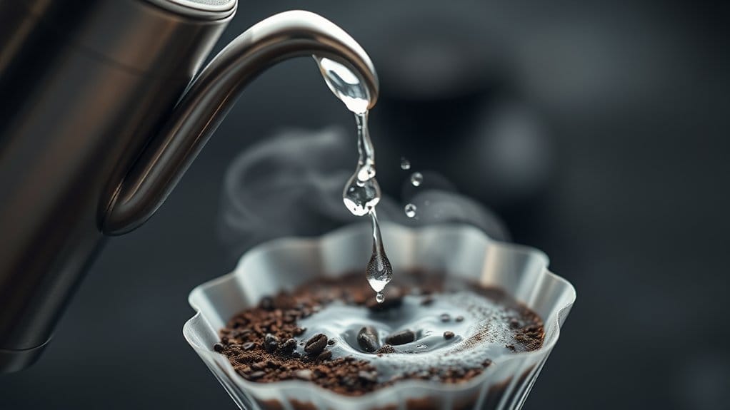 optimal pouring height experimentation