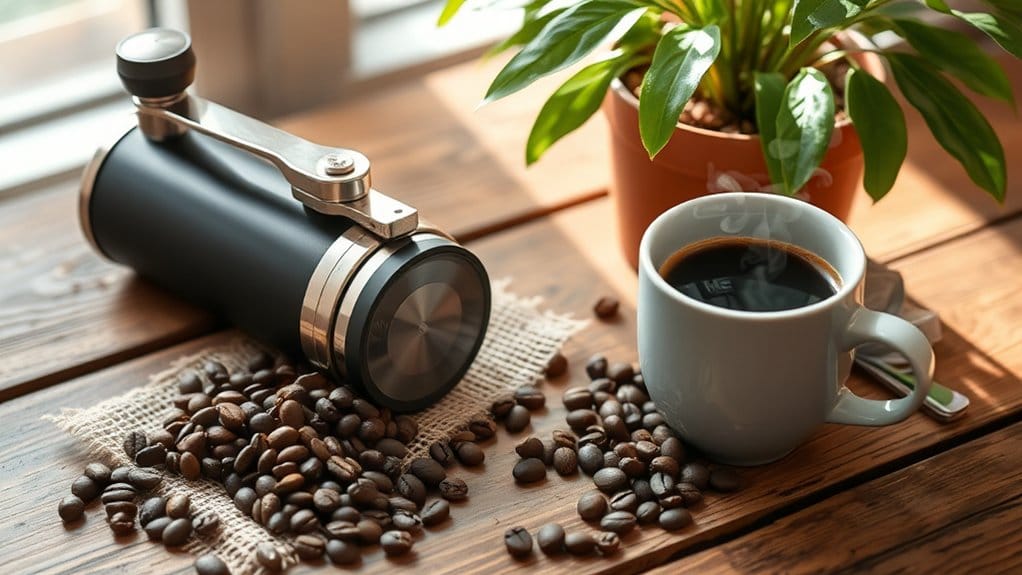 portable manual coffee grinder
