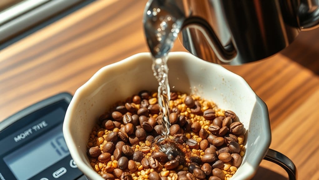 pour over brew variables