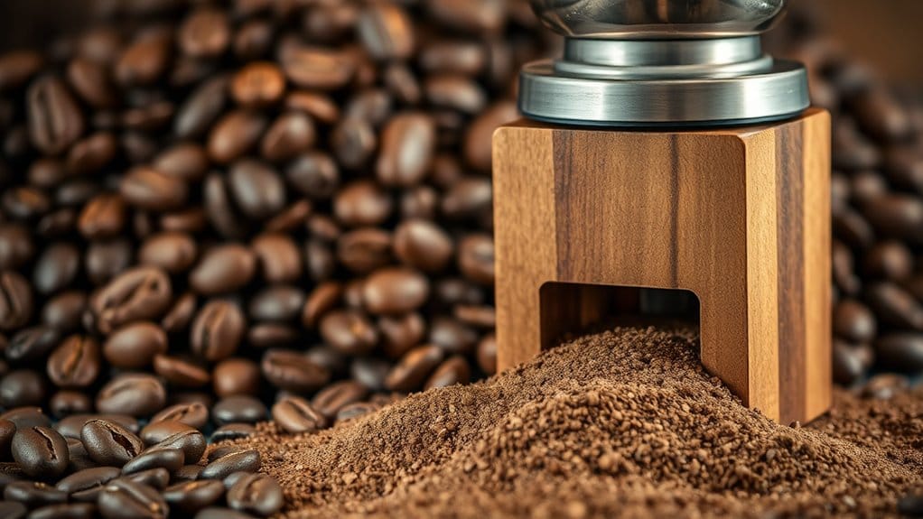 precision in coffee grinding