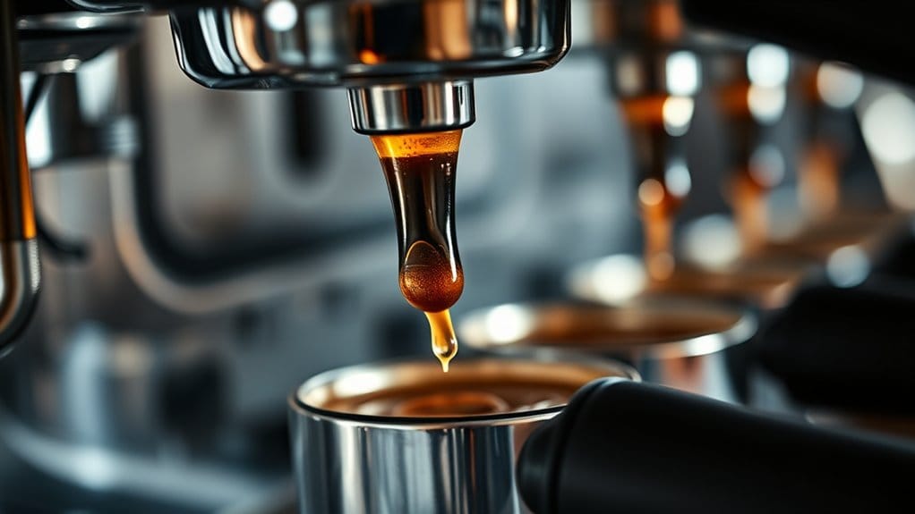 pressure influences espresso extraction