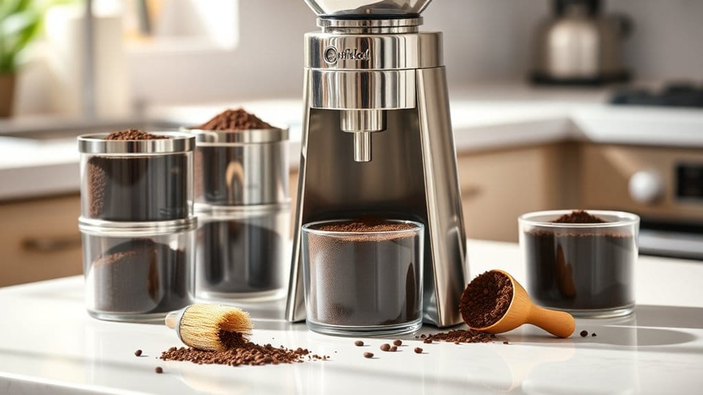 regular grinder cleaning routine