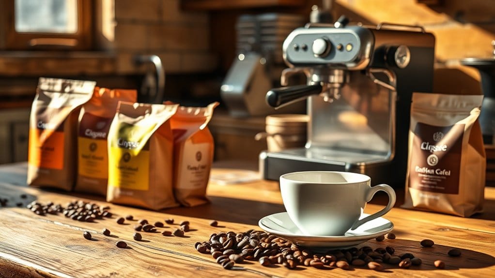 roast levels influence caffeine