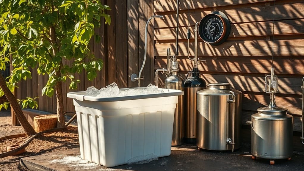 swamp cooler brewing technique