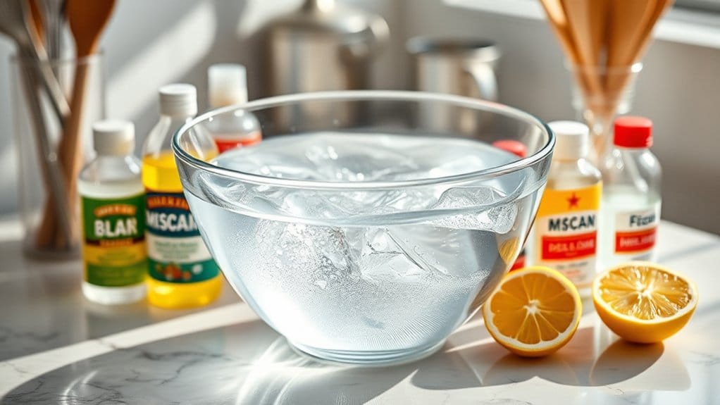 water for descaling purposes