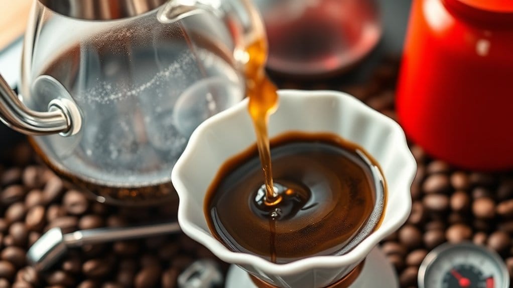 water temperature affects extraction